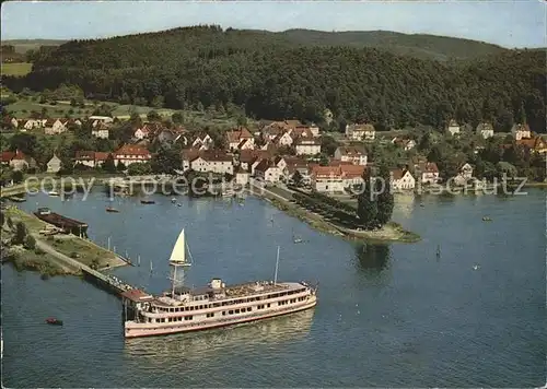 Motorschiffe MS Allgaeu der DB Unteruhldingen am Bodensee  Kat. Schiffe