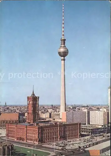 Funkturm Fernsehturm Berlin 6. Pioniertreffen Kat. Bruecken
