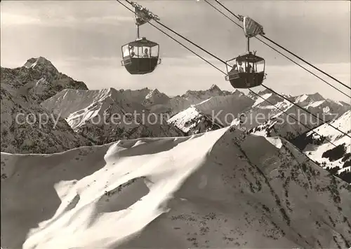 Seilbahn Kanzelwand Kleinwalsertal Riezlern Widderstein / Bahnen /