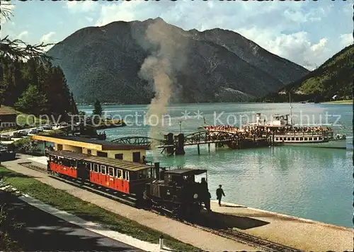 Zahnradbahn Dampfer Achensee  Kat. Bergbahn