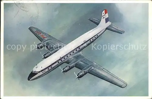 Flugzeuge Zivil KLM  Kat. Flug