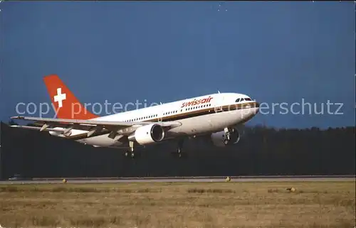 Swissair Airbus A310 Europe  Kat. Flug