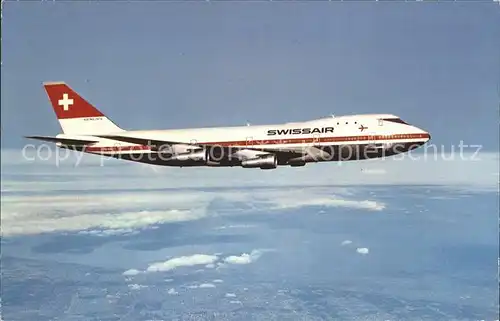 Swissair Boeing 747 B Kat. Flug