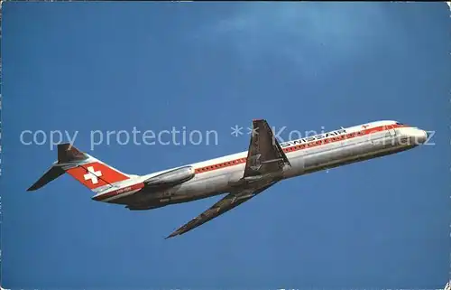 Swissair McDonnell Douglas DC 9 51 Kat. Flug