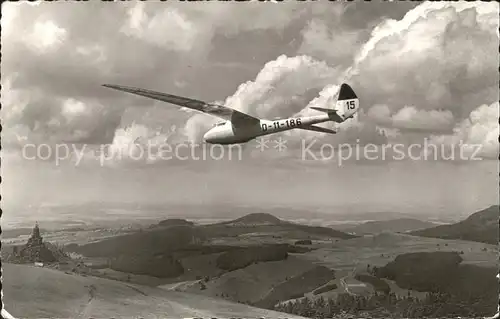 Segelflug Rhoen Wasserkuppe Kat. Flug