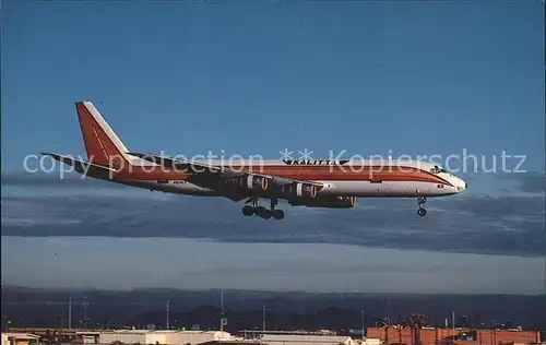 Flugzeuge Zivil Connie Kalitta Services McDonnell Douglas DC 8 51F N804CK MSN 45689 Kat. Flug