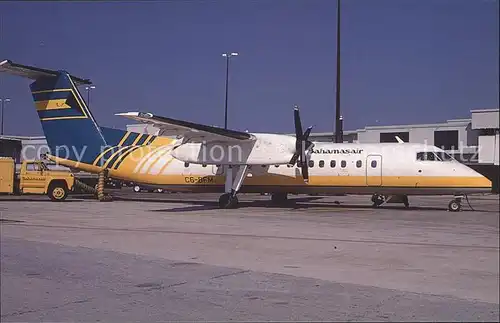 Flugzeuge Zivil DHC Dash 8 300 c n 192 C6 BFM Bahamasair  Kat. Flug