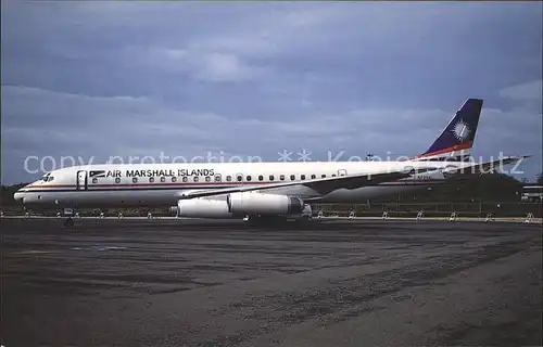 Flugzeuge Zivil Douglas DC 8 62CF c n 46129 N799AL Air Marshall Islands Kat. Flug