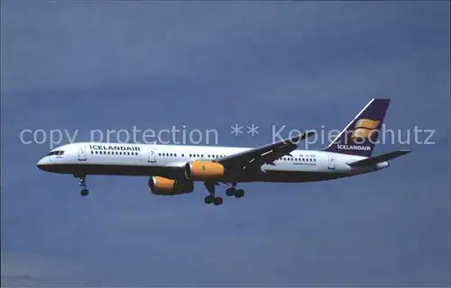 Flugzeuge Zivil Icelandair Boeing 757 200 TF FIH  Kat. Flug