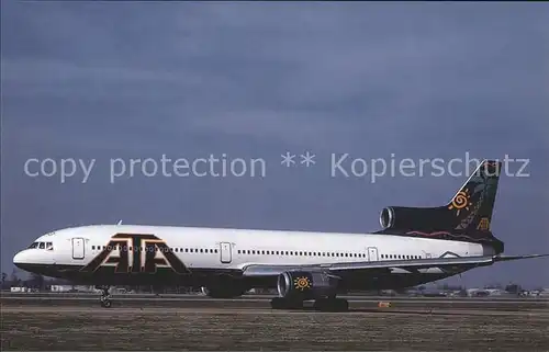 Flugzeuge Zivil ATA Lockheed L 1011 TriStar N196AT Kat. Flug