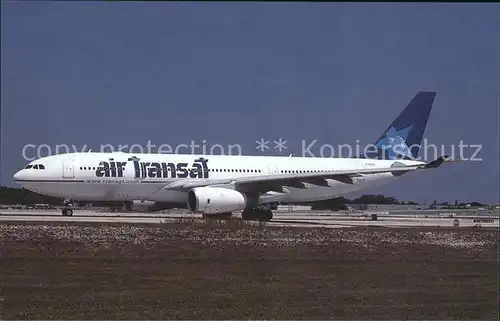 Flugzeuge Zivil Air Transat Airbus A330 300 C GGTS Kat. Flug