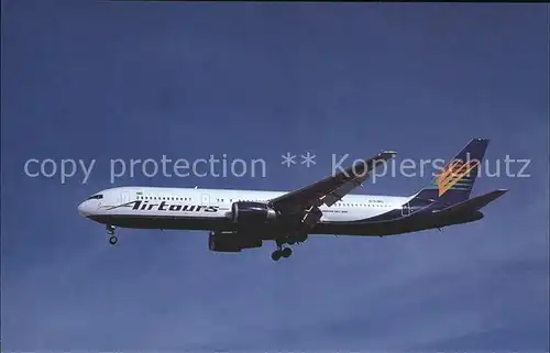 Flugzeuge Zivil Airtours Boeing 767 300ER G SJMC Kat. Flug