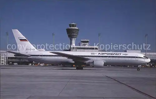 Flugzeuge Zivil Aeroflot Boeing 767 300ER EI CKP Kat. Flug