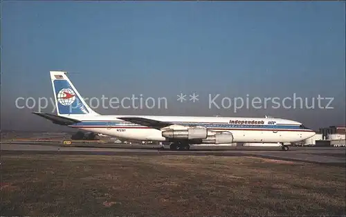 Flugzeuge Zivil Independent Air Boeing 707 331B N7231T c n 19572 Kat. Flug