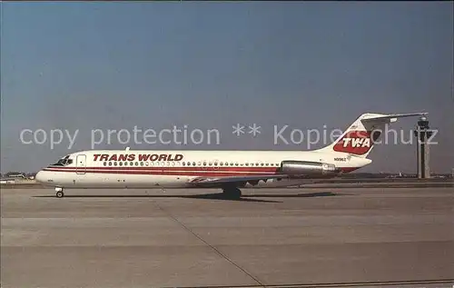 Flugzeuge Zivil Trans World Airlines McDonnell Douglas DC 9 32 N996Z c n 47028 Kat. Flug