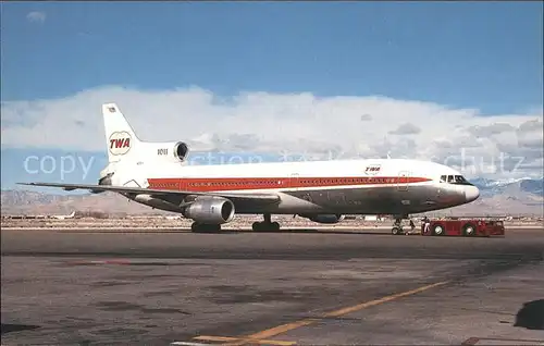 Flugzeuge Zivil Trans World Airlines Lockheed L 1011 1 TriStar N31019 c n 1066 Kat. Flug