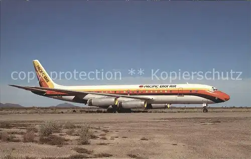 Flugzeuge Zivil Pacific East Air McDonnell Douglas DC 8 62 N39307 C N 45910 Kat. Flug