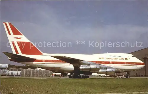 Flugzeuge Zivil Air Mauritius Boeing 747SP 44 3B NAG C N 21134 Kat. Flug