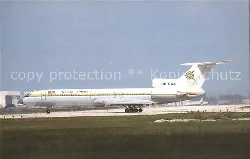 Flugzeuge Zivil Guyana Airways TU 154M 8R GGA c n 719 Kat. Flug