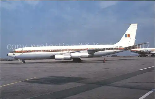 Flugzeuge Zivil Romavia Boeing 707 3K1C YR ABB c n 20803 Kat. Flug