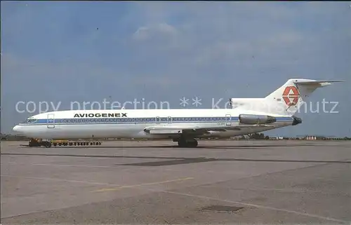 Flugzeuge Zivil Aviogenex Boeing 727 276A YU AKO c n 20951  Kat. Flug