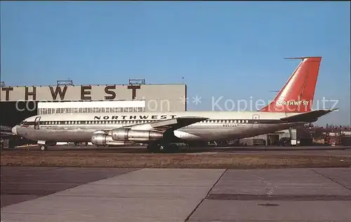 Flugzeuge Zivil Northwest Orient Boeing 707 351C N357US Kat. Flug