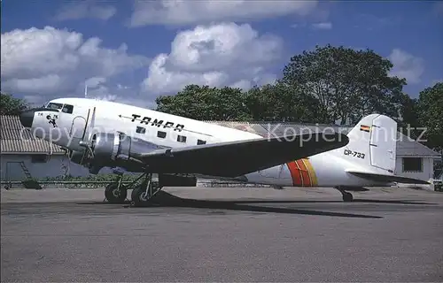 Flugzeuge Zivil CP 733 DC 3C Tampa Bolivia Kat. Flug