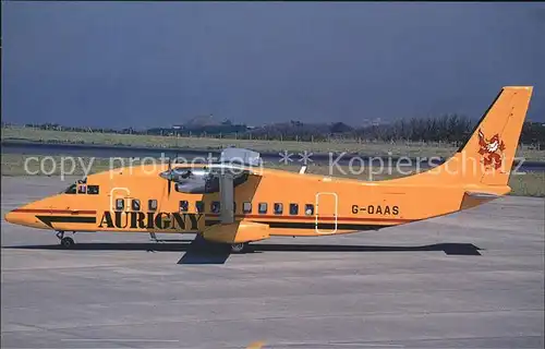 Flugzeuge Zivil G OAAS Shorts 360 c n 3648 Aurigny Kat. Flug