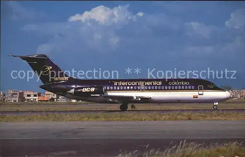 Flugzeuge Zivil McDonnell Douglas DC 9 15 HK3958X cn 45738 fn 54 Intercontinental Colombia  Kat. Flug