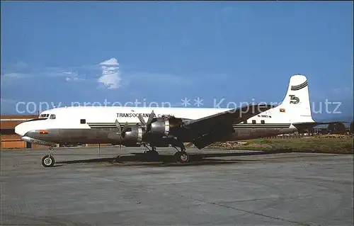 Flugzeuge Zivil MDC Douglas DC 6B HK 3892X cn 45514 fn 1014 Transoceanica Colombia  Kat. Flug