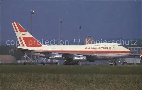 Flugzeuge Zivil Air Mauritius Boeing 747SP 44 3B NAG  Kat. Flug