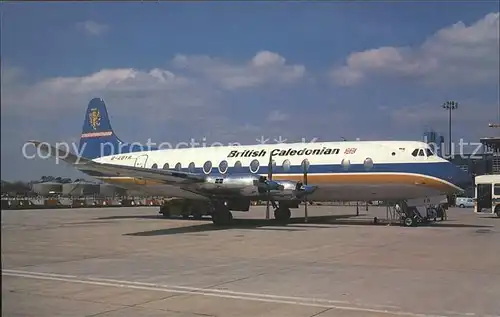 Flugzeuge Zivil British Caledonian Viscount 806 G AOYR  Kat. Flug