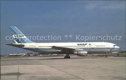 Flugzeuge Zivil Vasp Airbus Industrie A300B2 203 PP SNN  Kat. Flug