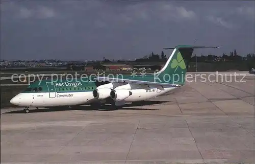 Flugzeuge Zivil BAe 146 300 EI CLJ Aer Lingus Commuter Kat. Flug