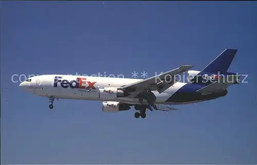 Flugzeuge Zivil McDonnell Douglas DC 10 30 N302FE FedEx Kat. Flug