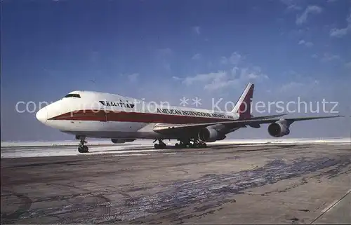 Flugzeuge Zivil Boeing 747 100F N701CK Kalitta American International Airways Kat. Flug