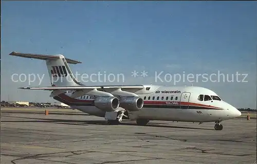 Flugzeuge Zivil Air Wisconsin BAe 146  Kat. Flug