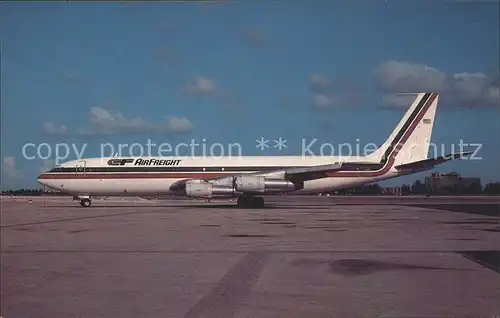 Flugzeuge Zivil CF Air Freight Boeing 707 321C N527SJ Kat. Flug
