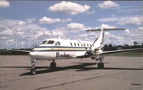 Flugzeuge Zivil Brockway Air Beechcraft 1900C N7203C Kat. Flug