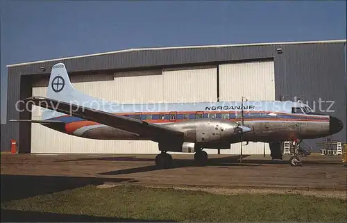 Flugzeuge Zivil Convair CV. 640 C GQCQ c n 451 Norcanair  Kat. Flug