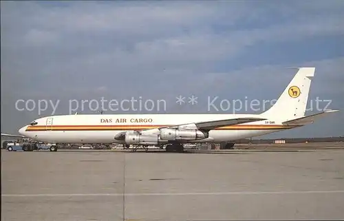 Flugzeuge Zivil Boeing 707 321C 5X DAR c n 18825 Das Dairo Air Service  Kat. Flug