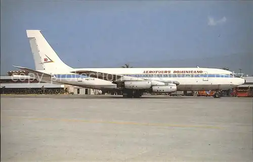 Flugzeuge Zivil Beoing 720 025 N8711E c n 18240 Aerotours Dominicano Kat. Flug