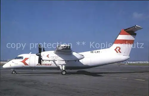 Flugzeuge Zivil DeHavilland DHC 8 OE LRT  Kat. Flug