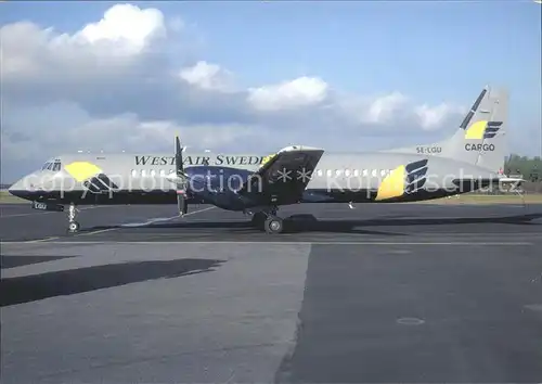 Flugzeuge Zivil Westair Sweden BAe ATP SE LGU  Kat. Flug