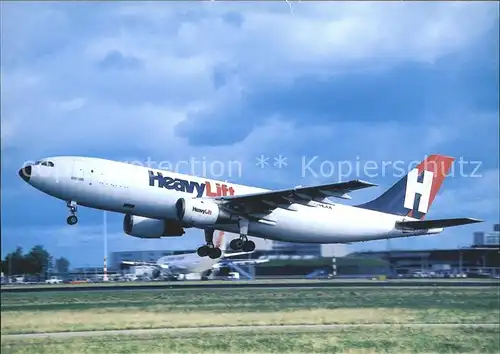 Flugzeuge Zivil Heavylift A300B4 203 G HLAA c n 047 Kat. Flug