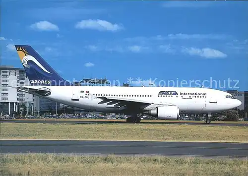 Flugzeuge Zivil SATA International Azores A310 300 CS TGU  Kat. Flug