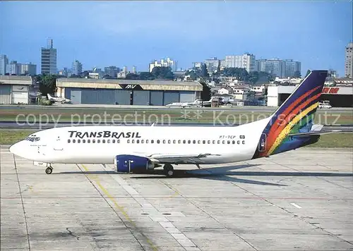 Flugzeuge Zivil Transbrasil B737 36N PT TEP c n 28564   2936 Kat. Flug