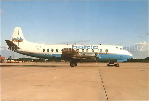 Flugzeuge Zivil Baltic Viscount 815 SE IVY c n 375 Kat. Flug