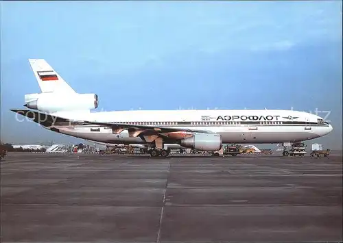 Flugzeuge Zivil Aeroflot McDDoglas DC 10 10 N524MD Kat. Flug