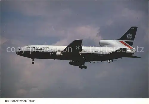 Flugzeuge Zivil British Airways TriStar Lockheed L1011  Kat. Flug